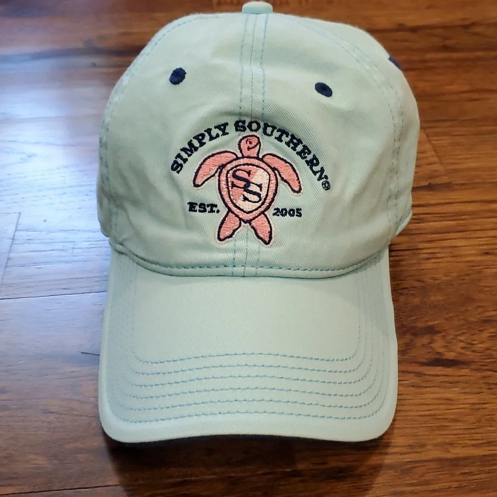Womens Simply Southern embroidered logo baseball hat